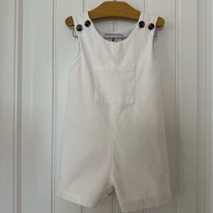 Classic Prep White Shortall Boys 9-12M